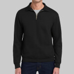 Super Sweats ® NuBlend ® 1/4 Zip Sweatshirt with Cadet Collar