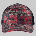 Digi Camo Snapback Trucker Cap